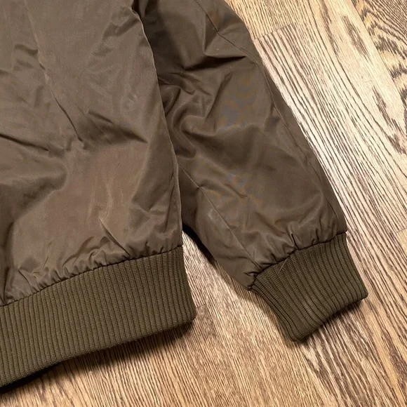 Vintage 70s Sears Work Leisure Made in Japan Aviator Nylon Jacket Mens Medium - Picture 6 of 11